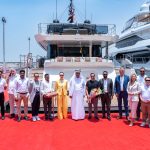 First Majesty superyacht with unique terrace feature delivered to owner